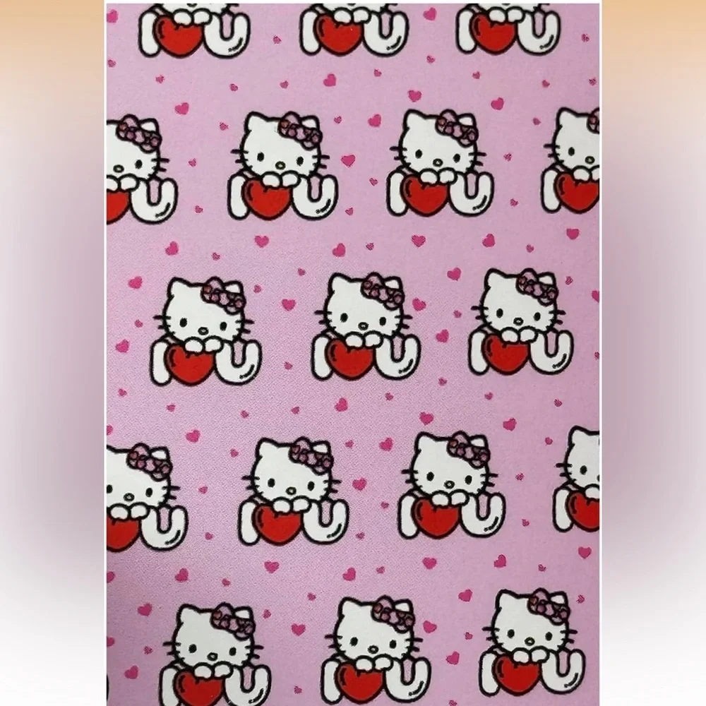 Hello Kitty Faux Rabbit Fur Valentines Day Throw Blanket